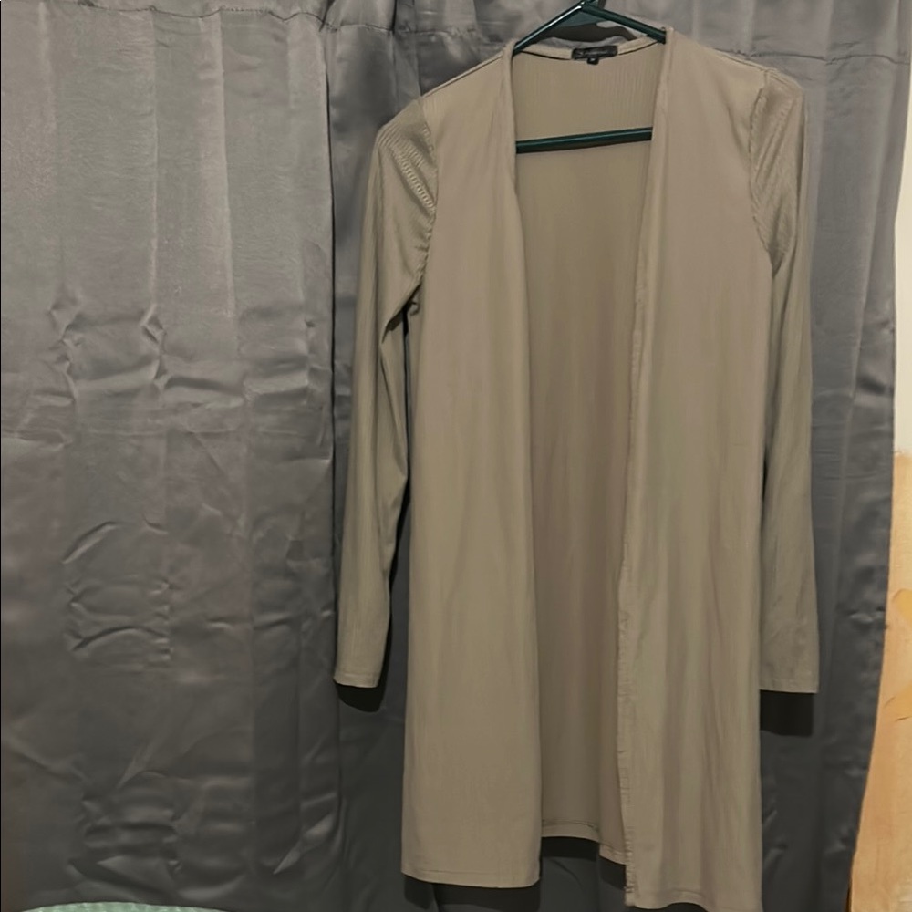 Splash Cream Sheath Long Sleeve Dress